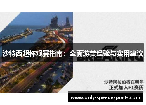 沙特西超杯观赛指南：全面游赏经验与实用建议