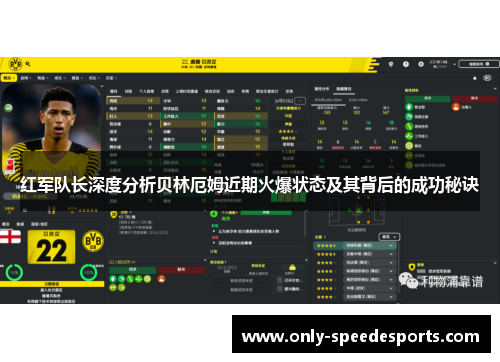 红军队长深度分析贝林厄姆近期火爆状态及其背后的成功秘诀